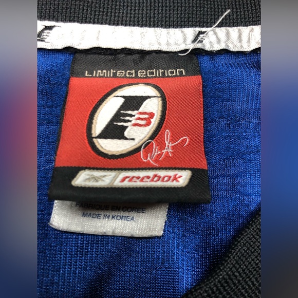 Vintage Reebok I3 Allen Iverson #3 SEWN Football Basketball Jersey Men Size 2XL - Picture 3 of 11